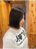 切りっぱなしボブ/AYAKA