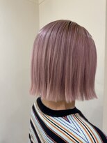 ウニ(uni)&nbsp;◯ピンクベージュ×きりっぱなし