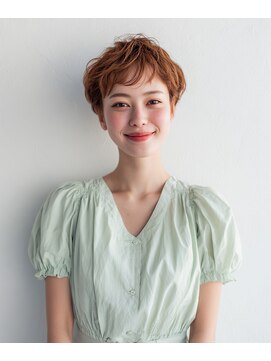 バグズ ヘアデザイン 桔梗が丘店(Baguz HAIR DESIGN) 抜け感ふんわりショートボブ