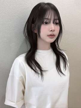 セブンルックス(7LOOKS) 【髪質改善】グレージュ×セミロングヘア/レイヤー