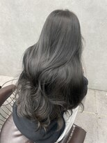 ロンド レア 天神大名店(Lond Le’a) 黒髪カタログ/オリーブグレー/ココアベージュ/小顔ヘア