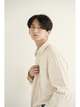 アッシュ 祐天寺店(Ash) センターパート×ニュアンスパーマ【祐天寺】