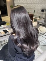 アイノアテネット(AInoa TENET)&nbsp;ダークラベンダー/ブリーチなし/髪質改善/ツヤ髪