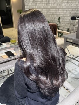 アイノアテネット(AInoa TENET) ダークラベンダー/ブリーチなし/髪質改善/ツヤ髪