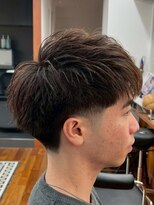 ザデイトウキョウ 表参道 青山(THE DAY TOKYO)&nbsp;表参道駅MEN’S/ニュアンスパーマ/刈り上げセンターパート