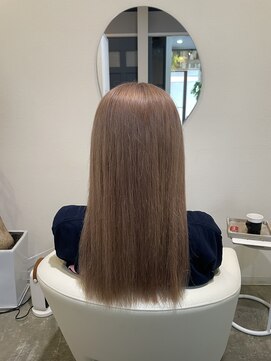 シプ 丸亀(sip) ブロンドベージュ ミルクティーブロンド くすみカラーブリーチ