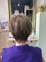 ネクサス ロット 八千代台店(NEXUS-Lot)&nbsp;50代からの上品ショートは白髪ぼかし×カラーエステで艶めく髪へ