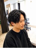 ミックスカールパーマ（波巻き×スパイラル×ピンカール）