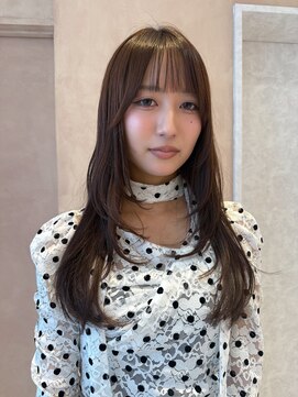 オン キャナルシティ博多前店(on) 【晴音】ロングレイヤー/顔まわりレイヤー/20代