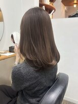 エニエンメイクス 立川(ENIEN MAKE'S) アッシュベージュ、オージュア、大人レイヤー、髪質改善