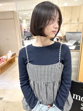 モリオ フロム ロンドン サッポロファクトリー店(morio FROM LONDON) morio 骨格矯正カット　札幌　タッセルボブ　韓国ボブ