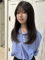 シュガソル 元町三宮(syugasol) 着物ヘア/大人ガーリー/ダークアッシュ/似合わせカット/元町三宮