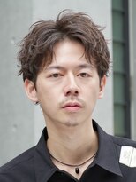 フィフス 大分(fifth)&nbsp;大分ルーズパーマメンズカットルーズショートツーブロックゆるめ