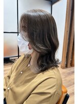 トップヘアー 西古松店(TOP HAIR) 透明感カラー×くびれミディアム