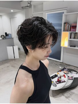 アイル(I'll) short hair× nuance perm