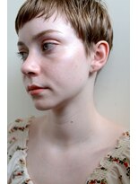 ミラバイグリーン(Mira by green)&nbsp;似合わせカット×ベージュカラー【簡単スタイリング】