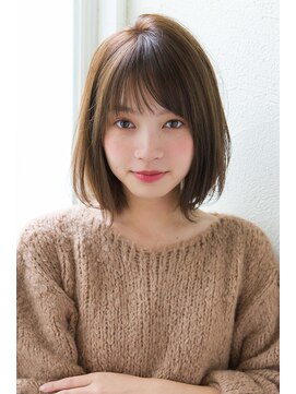 アンアミ オモテサンドウ(Un ami omotesando) 【Un ami  表参道】 松井幸裕　小顔・無造作カールボブディ