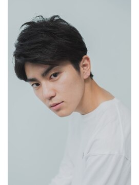 アージェガーデン(AGEE GARDEN) 黒髪/naturalツーブロックショート/20代30代40代