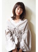《joemi 新宿∞》透明感抜群の外ハネくびれロブ×ボブ 近江