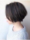 *大人可愛い*ローライトで立体感と小顔見えショート