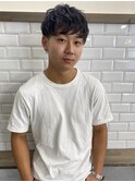 毛束感があるスタイル