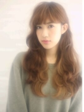 モードケイズ 相模大野店(MODEK's) 厚めバング×フェザーロング×ゆるふわオフモード