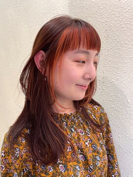 ボアソルテ(Boa Sorte) フェイスフレーミング×オレンジカラー