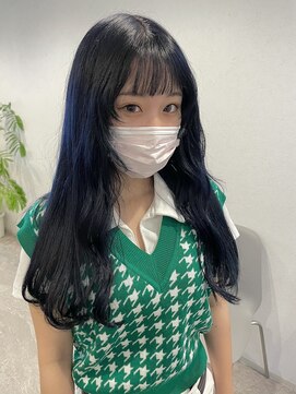 サミット ウル(SUMMIT ulu.) 【ulu  yui】ブルーブラック　韓国風ヘア