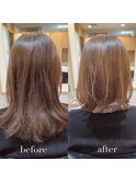 『髪質改善』ストレートエステ（縮毛矯正）（リタッチ可）