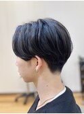 刈り上げ高めのセンターパート♪【Rotohair】