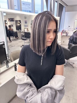 キング 梅田(K!ng) 【梅田】ハイライトカラー髪質改善カラー髪質改善トリートメント