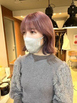 クペウ(cope'u) pink beige