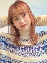 ディッセンバー 渋谷(December)&nbsp;オレンジベージュ/オレンジカラー/ベージュ/髪質改善