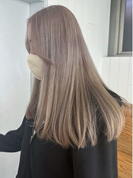 アイティーバイアルバム 藤沢店(IT by ALBUM) 美髪エモージュグレージュカラーフレンチカジュアル_ba487371