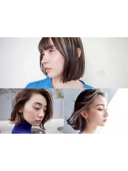 【船橋駅南口徒歩3分】抜けの良いハイブリーチとダメージ用ケアブリーチで髪の状態に合わせてデザイン◎