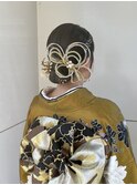 ”成人式/卒業式ヘアセット” シニヨン