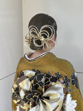 マティー(MATTY) ”成人式/卒業式ヘアセット” シニヨン