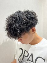 ベルクロー バイ アリープ(Bel.crow by ALEAP)&nbsp;ツイストスパイラルパーマ/ツーブロック/ニュアンスデザイン