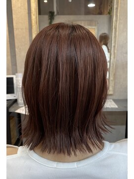 ヘアーアンドメイク シャローム(Hair & Make Shalom) 切りっぱなしボブ