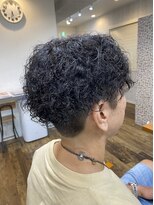 テーラヘアー 成田店(TELA HAIR)&nbsp;スパイラルパーマ×センターパート【TELA HAIR】