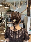 ヘアセット編みおろしスタイル☆ヒップス大宮