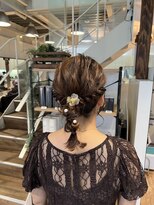 ヒップスアイズ(Hip's eyes)&nbsp;ヘアセット編みおろしスタイル☆ヒップス大宮