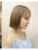 サンド クリア 横浜本店(sand clear)&nbsp;切りっぱなしボブ