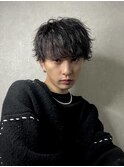 波巻きスパイラルパーマツイストスパイラルパーマ韓国マッシュ