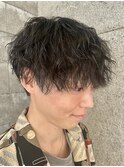 メンズマッシュツイストスパイラルパーマメンズパーマ