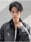 ダウンパーマニュアンスパーマセンターパートコンマヘア髪質改善
