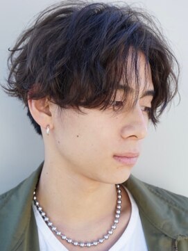 フィフス 渋谷(fifth) 波巻きスパイラルパーマ渋谷ウェーブメンズパーマサーフカール