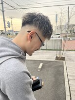 ユーゼンイーストサイドテラスホットヘアー(YUZEN EAST SIDE TERRACE HOT HAIR) メッシュ×ツイスパ