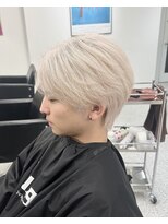 ペレ 渋谷(PELE)&nbsp;ニュアンスパーマ/韓国マッシュ/スパイキーショート/渋谷