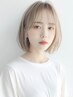 【ご新規様/ブリーチ/30%OFF♪】CUT+ダブルカラー+AujuaTM ￥15700
